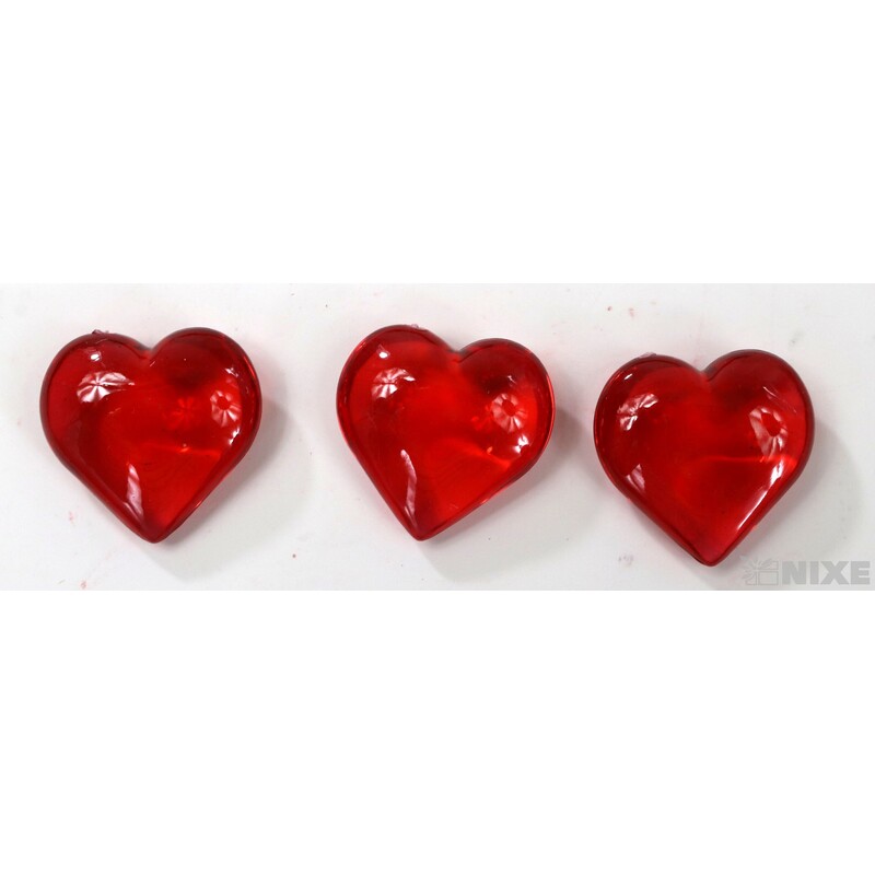 SRDÍČKA 2cm cca 500g*ČERVENÁ