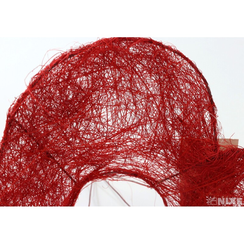 PODLOŽKA SRDCE 22cm 10ks*ČERVENÉ