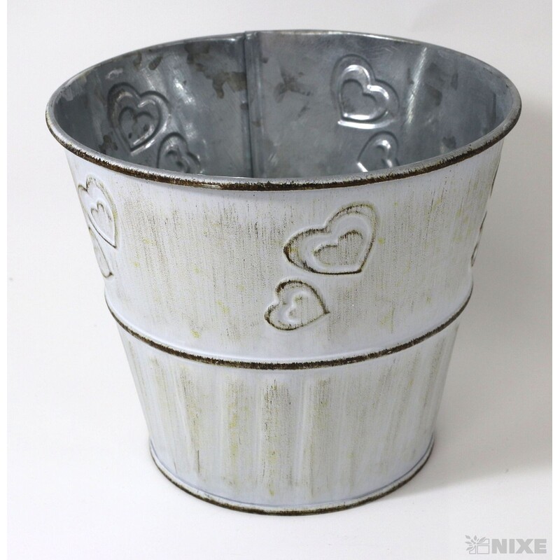 PLECHOVÝ OBAL 12x10,5cm*BÍLÁ