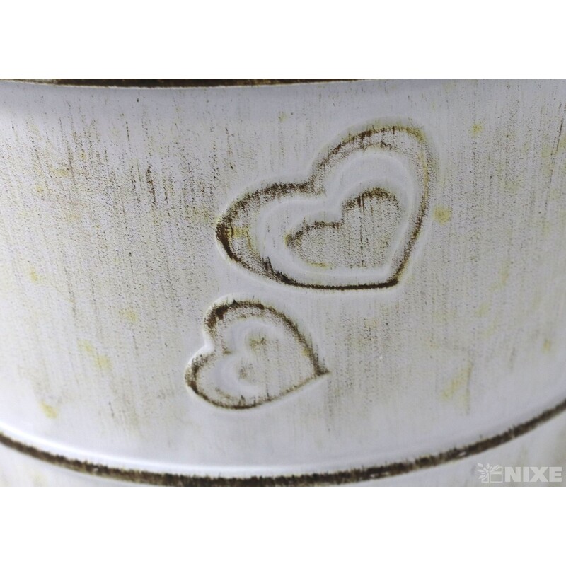 PLECHOVÝ OBAL 12x10,5cm*BÍLÁ