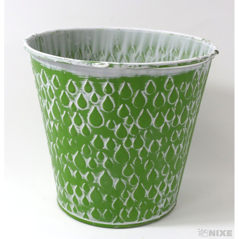 PLECHOVÝ OBAL 13x12cm*ZELENÁ