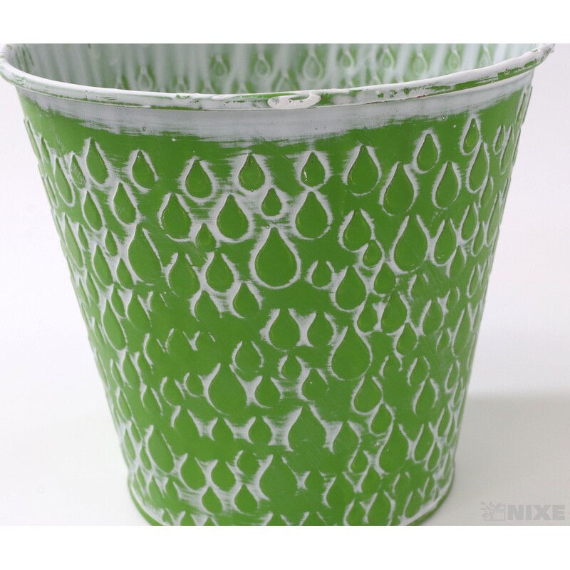 PLECHOVÝ OBAL 13x12cm*ZELENÁ