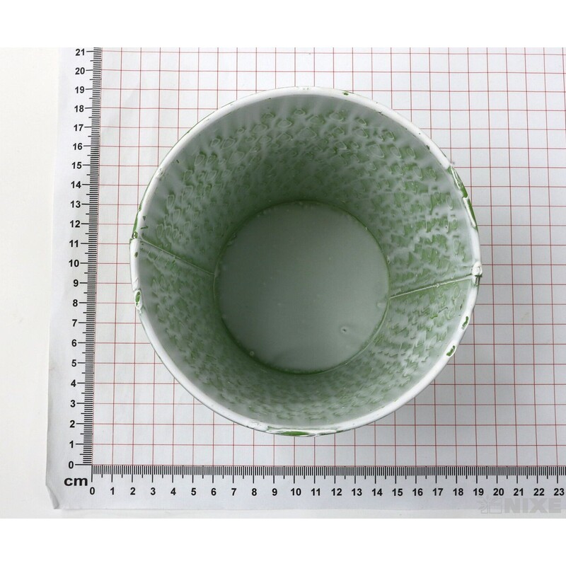 PLECHOVÝ OBAL 13x12cm*ZELENÁ