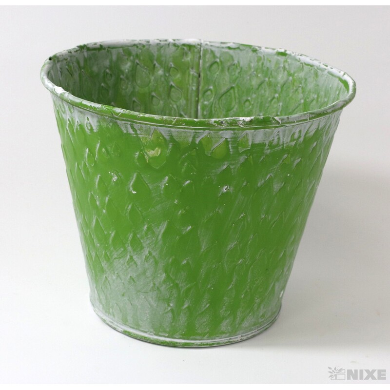 PLECHOVÝ OBAL 12x10cm*ZELENÁ