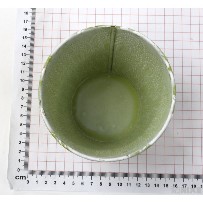 PLECHOVÝ OBAL 12x10cm*ZELENÁ