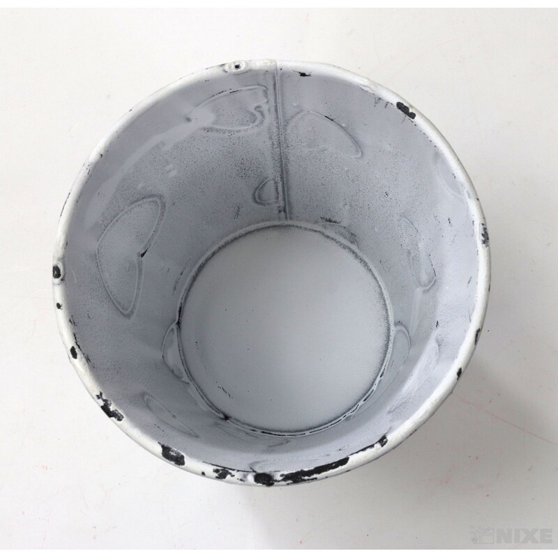 PLECHOVÝ OBAL 11x10cm*BÍLÁ