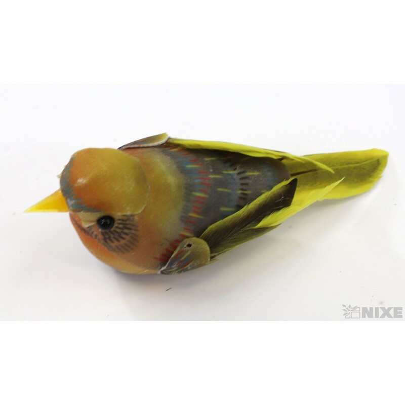 PTÁČEK KLIPS 11cm 3ks*MIX BAREV