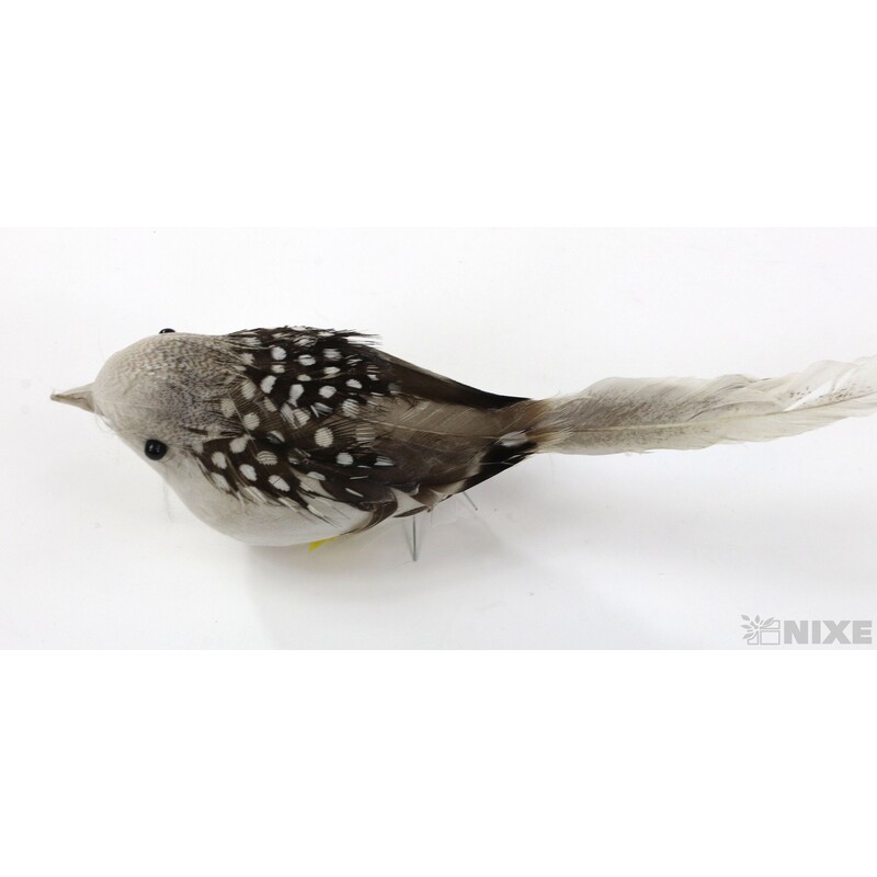 PTÁČEK KLIPS 12cm 12ks*PŘÍRODNÍ