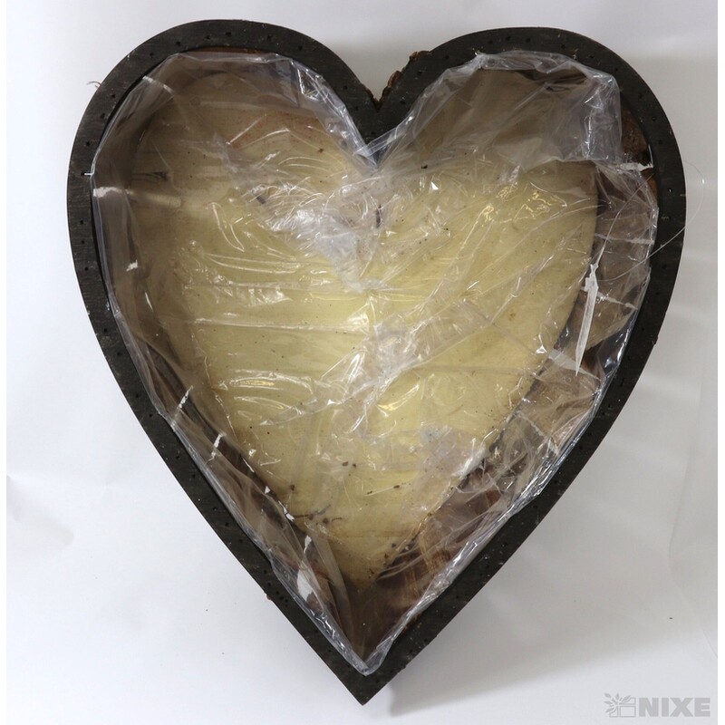 OBAL SRDCE D 36x10cm 26x8*PŘÍRODNÍ