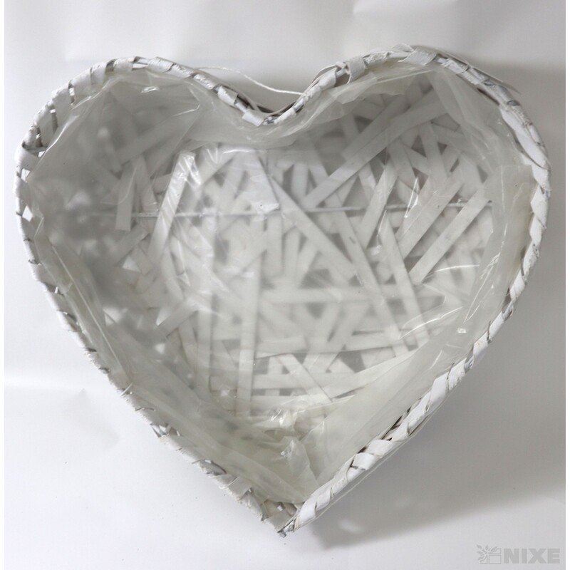 OBAL SRDCE 34x9cm 29x9 24x9*BÍLÁ