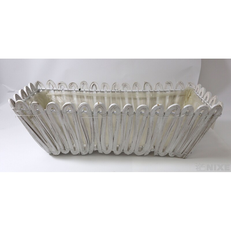 OBAL 33x13x10cm*BÍLÁ