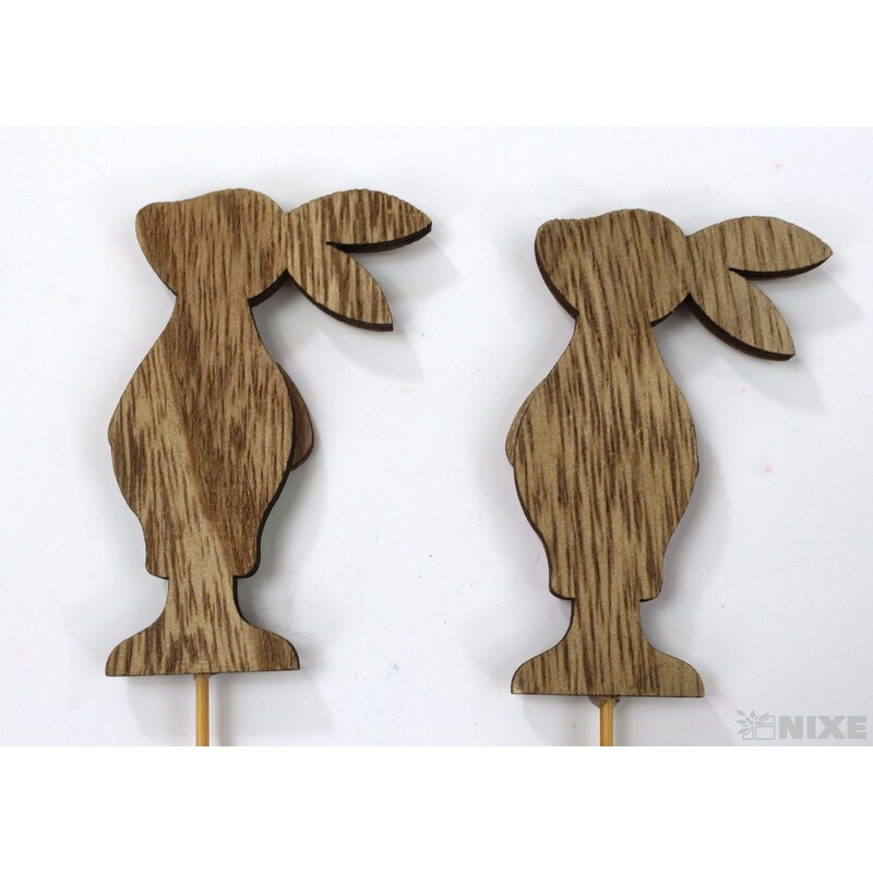 ZÁPICH ZAJÍC 8x28cm 12ks*MIX BAREV