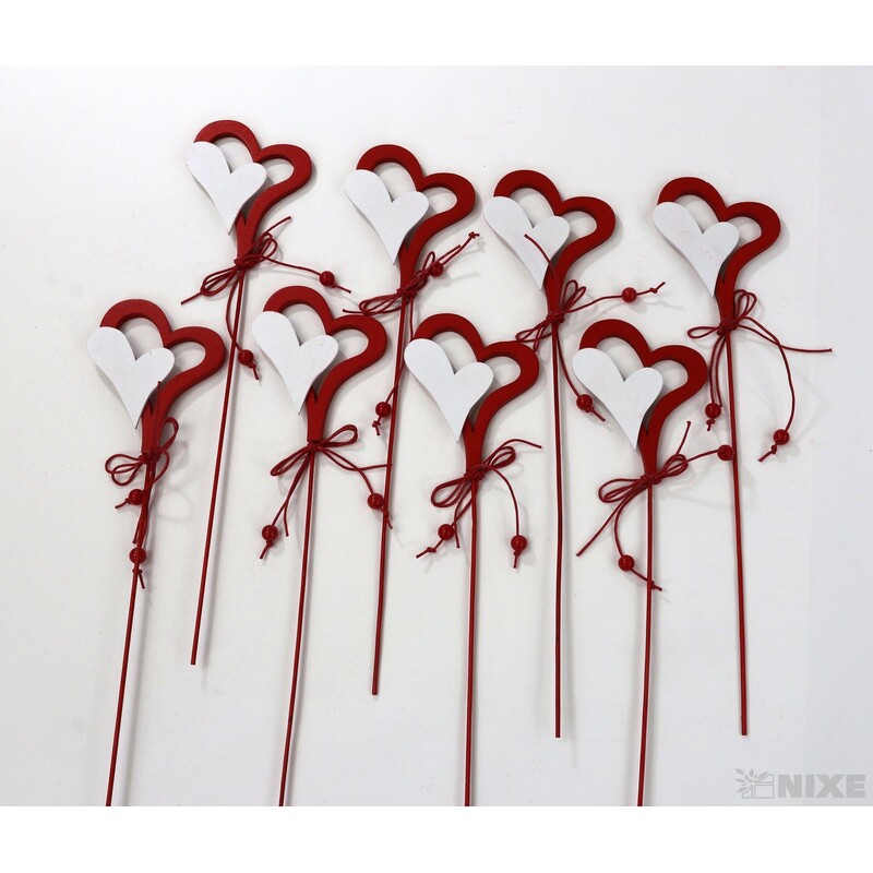 ZÁPICH SRDCE 8x28cm 8ks*
