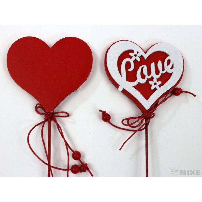 ZÁPICH SRDCE 7x27cm 8ks*