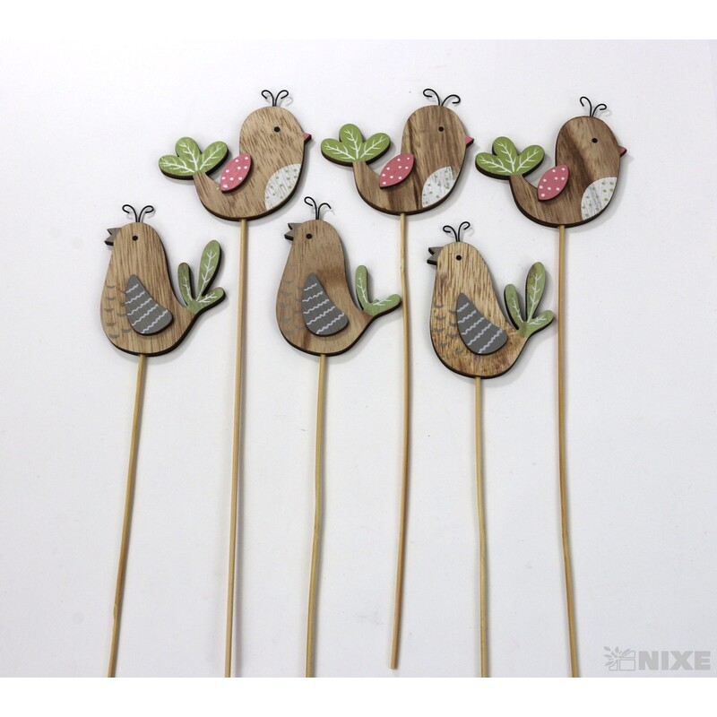 ZÁPICH PTÁČEK 7,5x32cm 6ks*