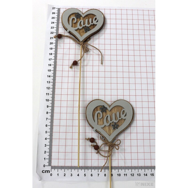 ZÁPICH SRDCE 7x27cm 8ks*