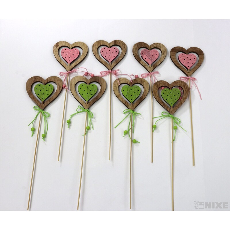 ZÁPICH SRDCE 8x28cm 8ks*