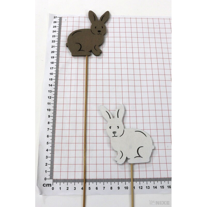 ZÁPICH ZAJÍC 9x34cm 16ks*MIX BAREV