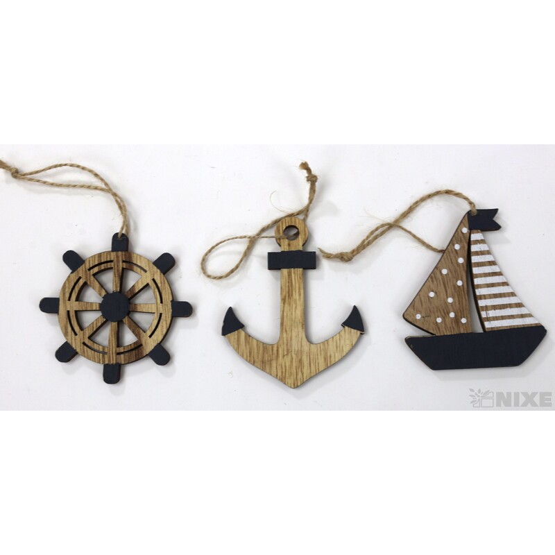 ZÁVĚS MOŘE MIX 8-9cm 6ks*