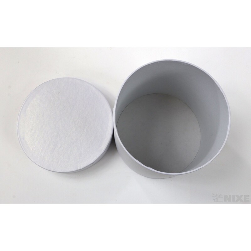 KVĚTINOVÝ BOX 5ks pr. 12x12cm*BÍLÁ