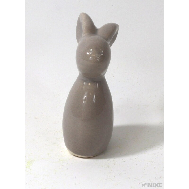 ZAJÍC KERAMIKA 6cm*HNĚDÁ