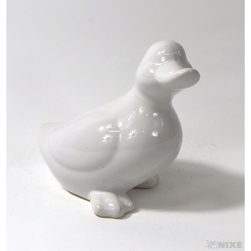 KACHNA KERAMIKA 11cm*BÍLÁ
