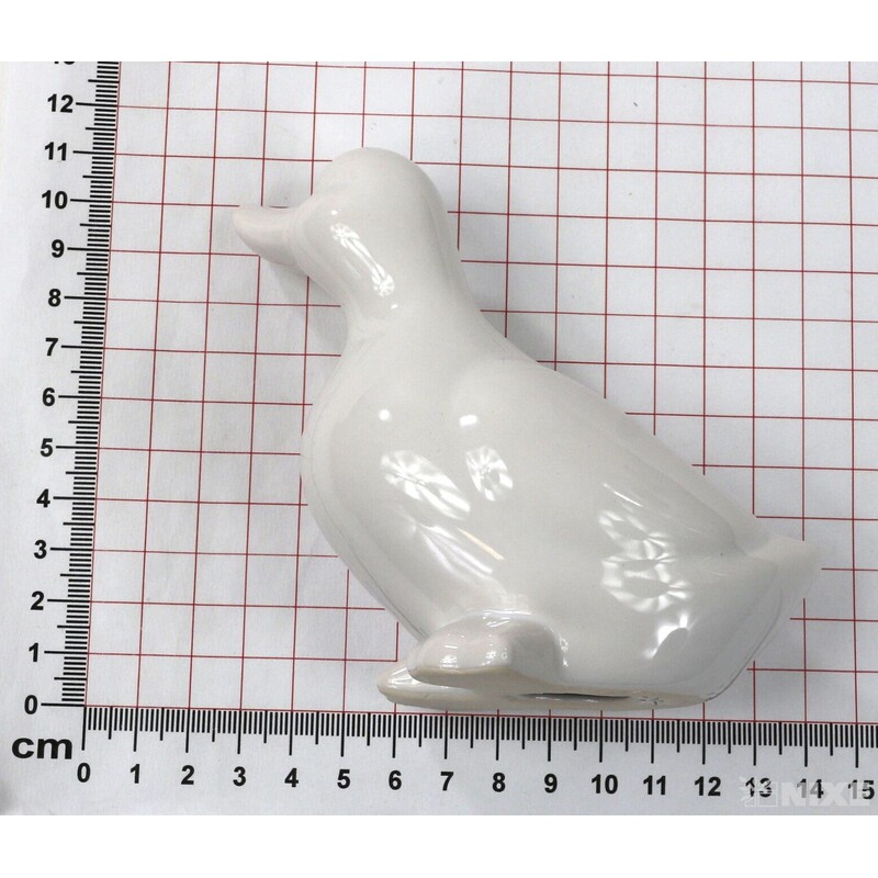 KACHNA KERAMIKA 11cm*BÍLÁ