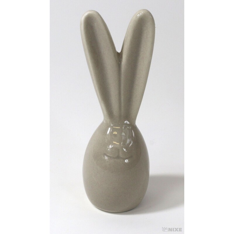 ZAJÍC PORCELÁN 10,5cm*HNĚDÁ