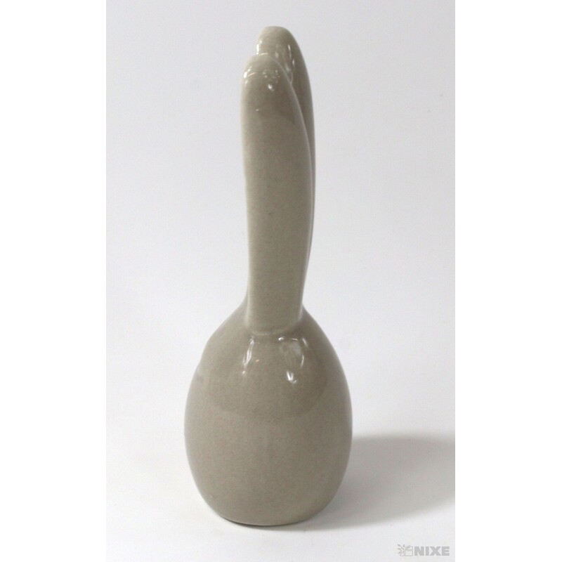 ZAJÍC PORCELÁN 10,5cm*HNĚDÁ