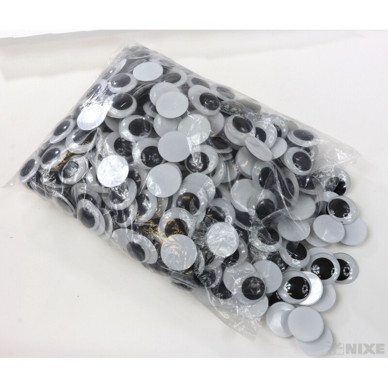 OČI PLASTOVÉ 3cm 500ks*