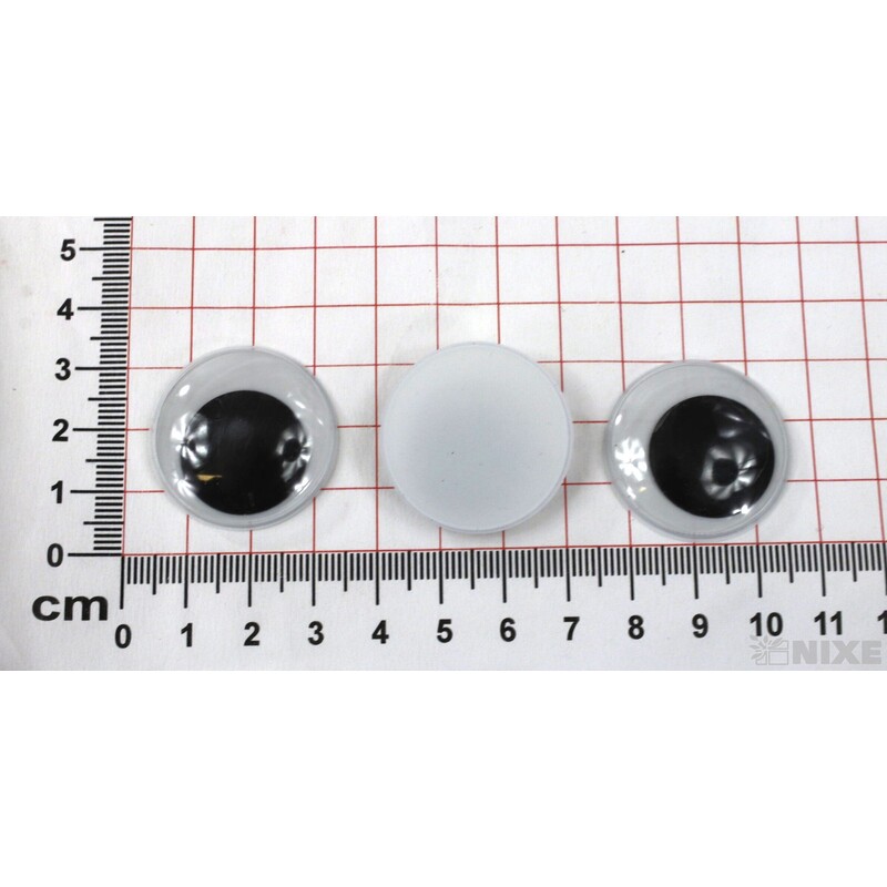 OČI PLASTOVÉ 3cm 500ks*