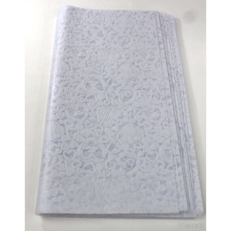 ARCH PLAST SRDCE 55x60cm 20ks*BÍLÁ