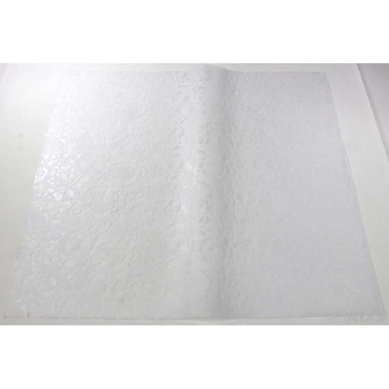 ARCH PLAST SRDCE 55x60cm 20ks*BÍLÁ