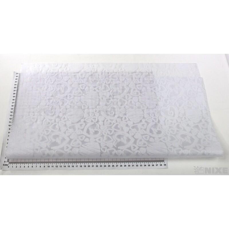 ARCH PLAST SRDCE 55x60cm 20ks*BÍLÁ