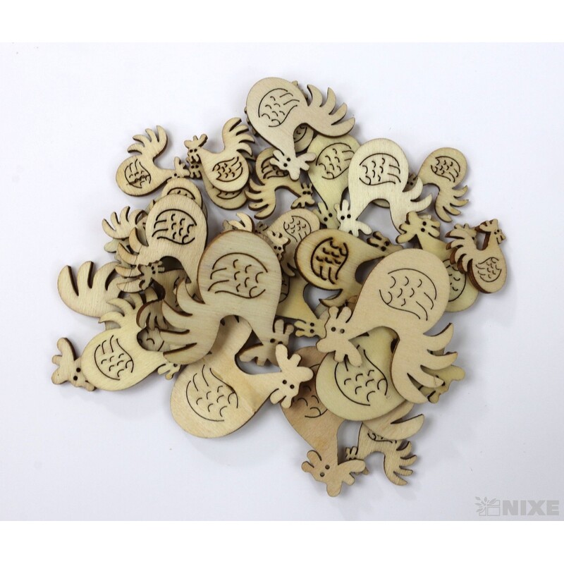 KOHOUT 2-4cm 30ks*PŘÍRODNÍ