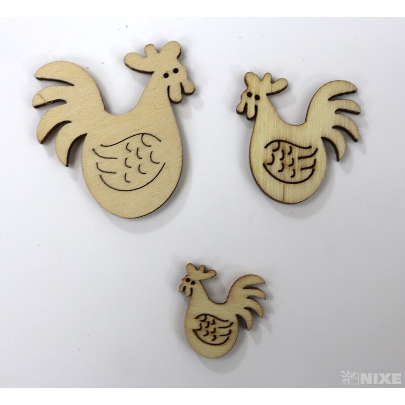 KOHOUT 2-4cm 30ks*PŘÍRODNÍ