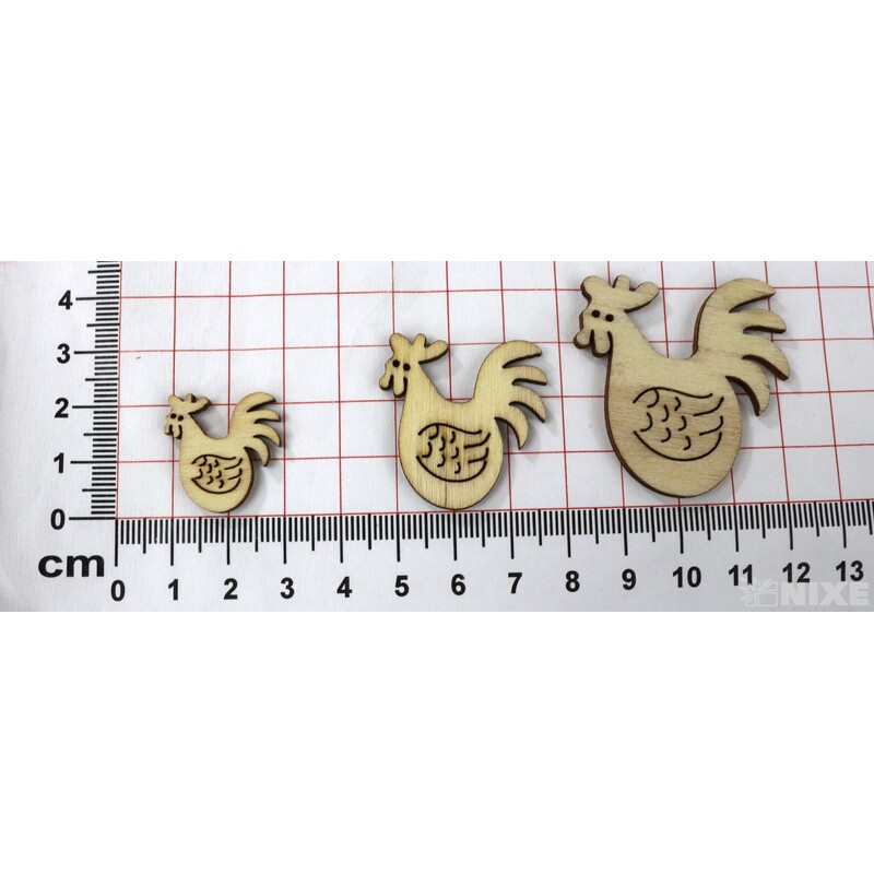 KOHOUT 2-4cm 30ks*PŘÍRODNÍ