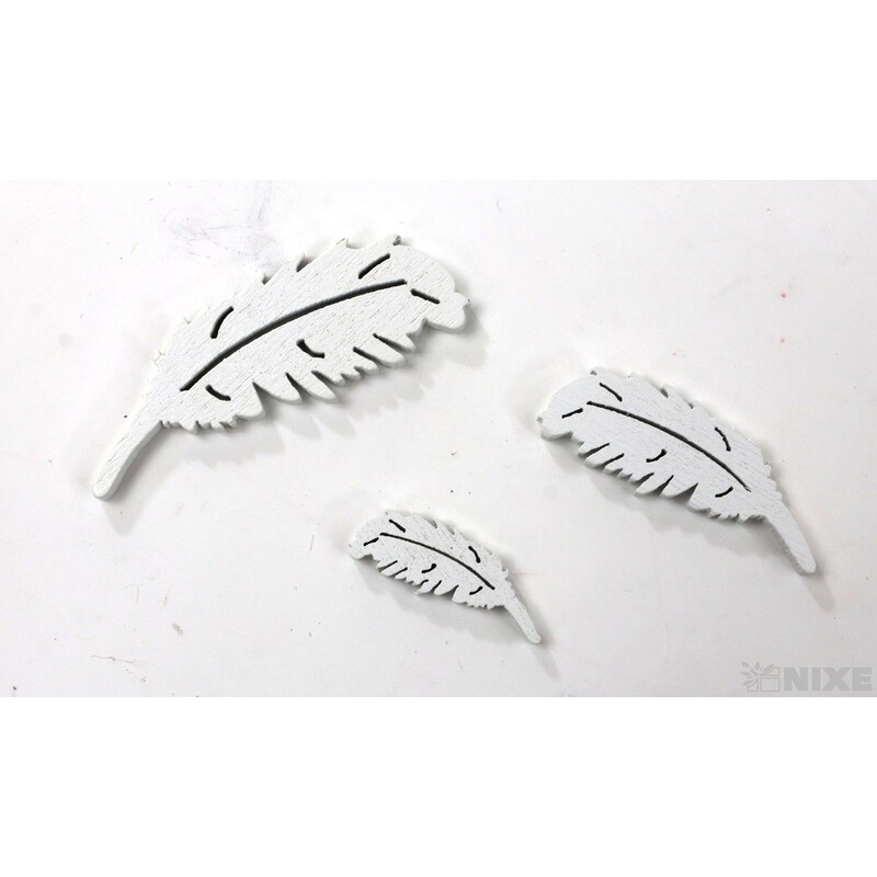 LISTY 2-4cm 30ks*BÍLÁ