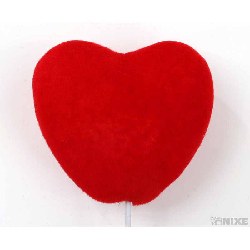 ZÁPICH SRDCE 12ks 3x22cm*ČERVENÁ