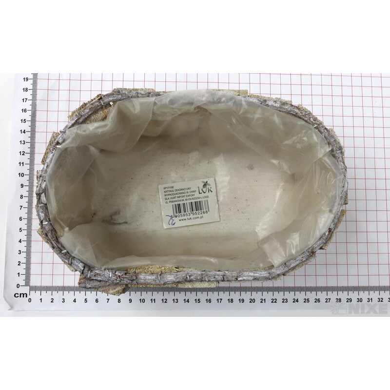 OBAL 20x12x10cm*BÍLÁ