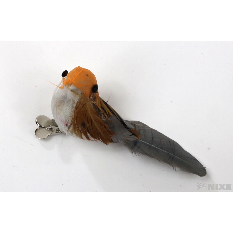 PTÁČEK KLIPS 9cm 12ks*MIX BAREV