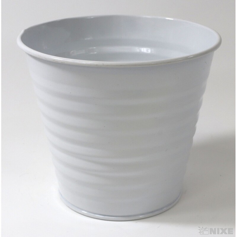 PLECHOVÝ OBAL 12x10cm*BÍLÁ