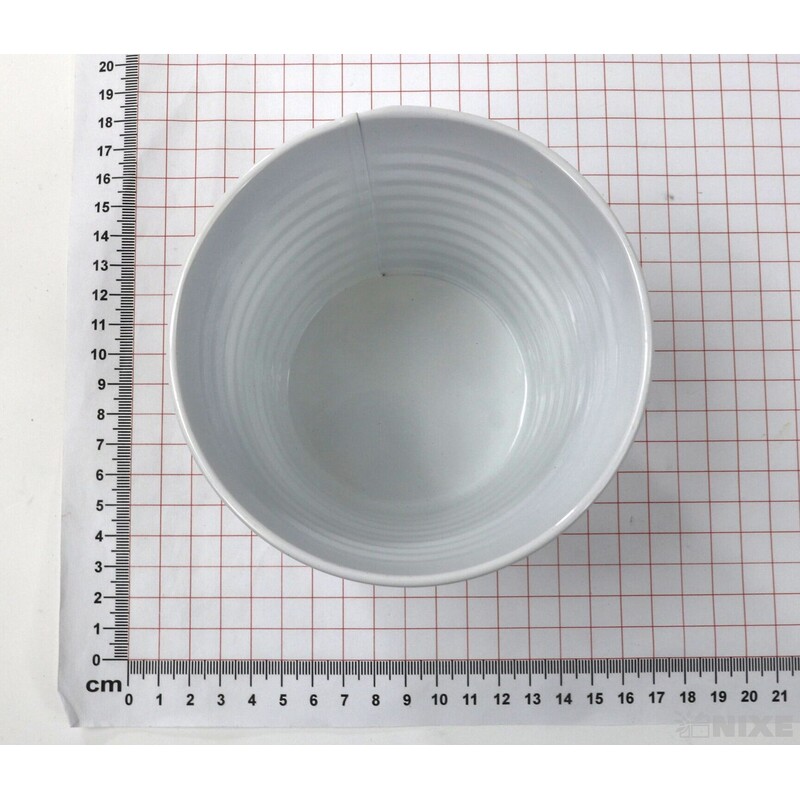 PLECHOVÝ OBAL 12x10cm*BÍLÁ