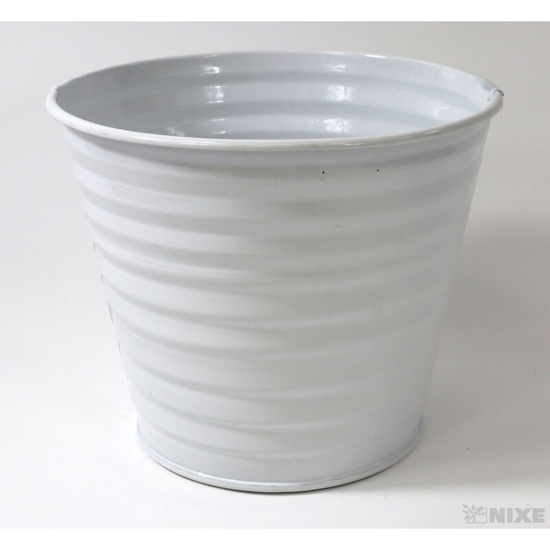 PLECHOVÝ OBAL 14x12cm*BÍLÁ