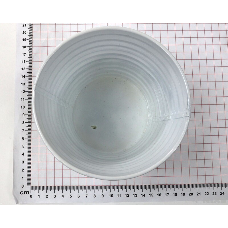 PLECHOVÝ OBAL 14x12cm*BÍLÁ