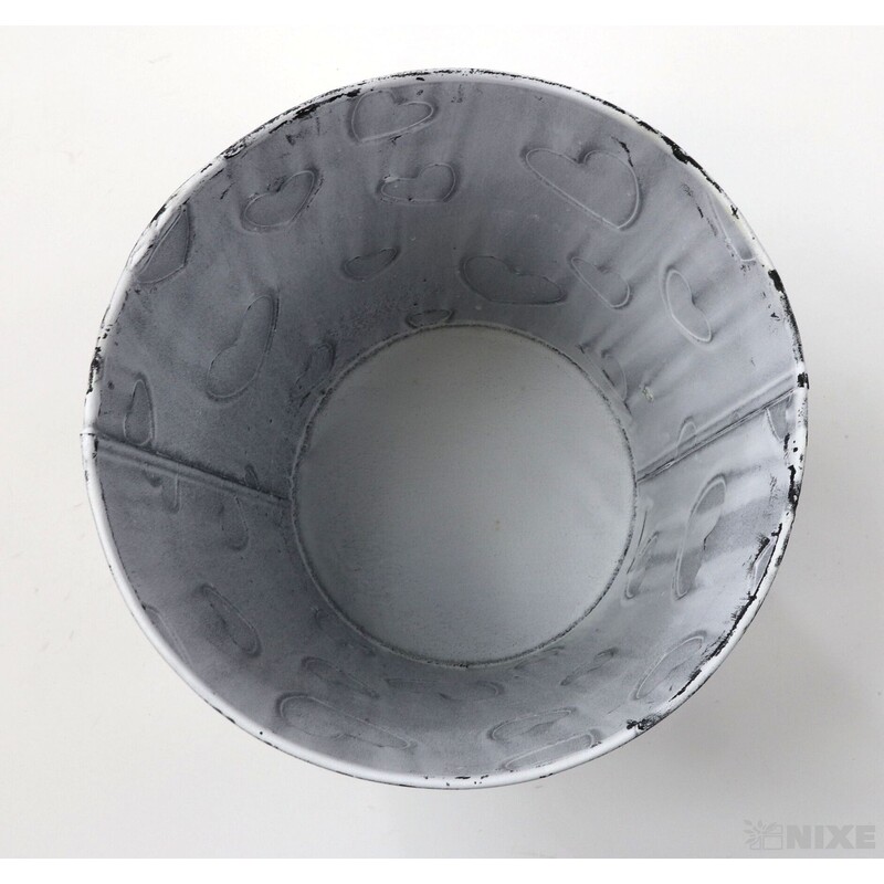 PLECHOVÝ OBAL 18x17cm*BÍLÁ