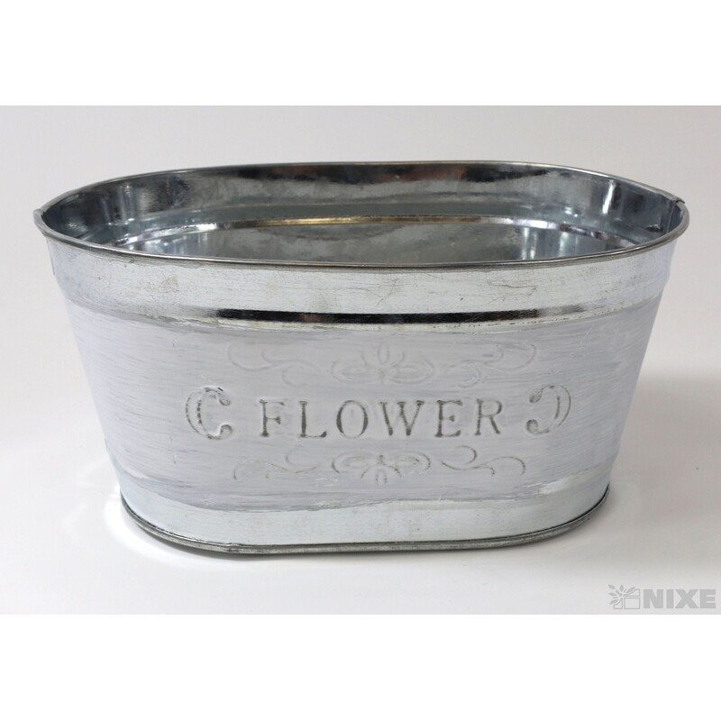 PLECHOVÁ MISKA OVÁL  18x11x9cm*