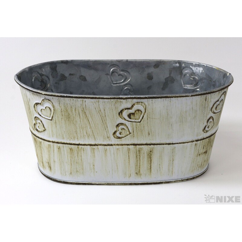 PLECHOVÁ MISKA OVÁL 18x11x9cm*