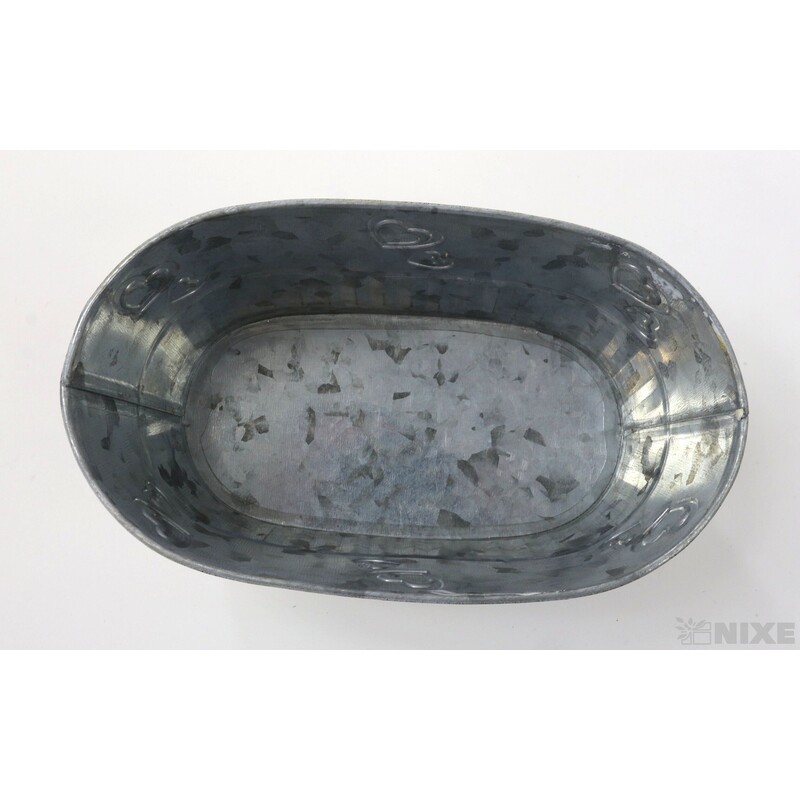 PLECHOVÁ MISKA OVÁL 18x11x9cm*