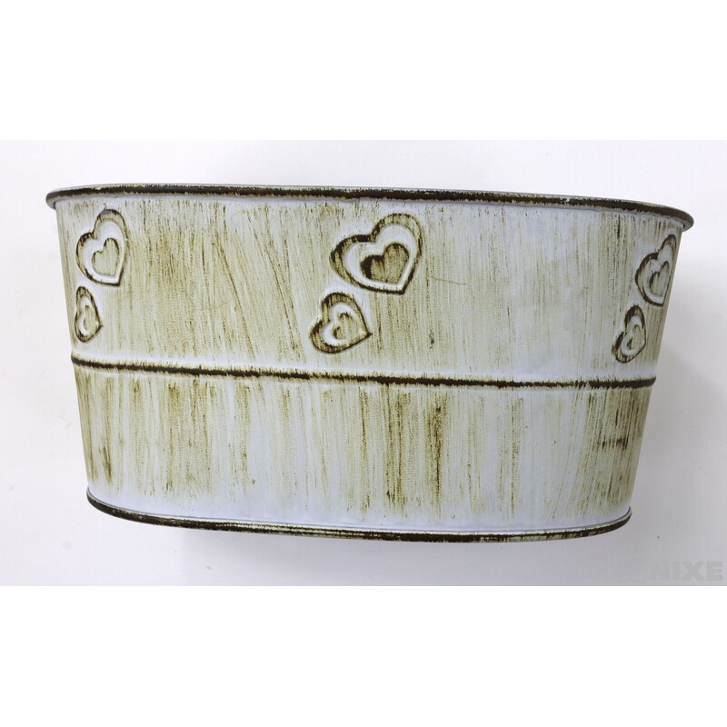 PLECHOVÁ MISKA OVÁL 18x11x9cm*